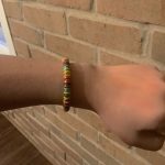 preppy beaded bracelet
