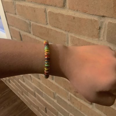 preppy beaded bracelet