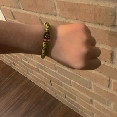 preppy beaded bracelet